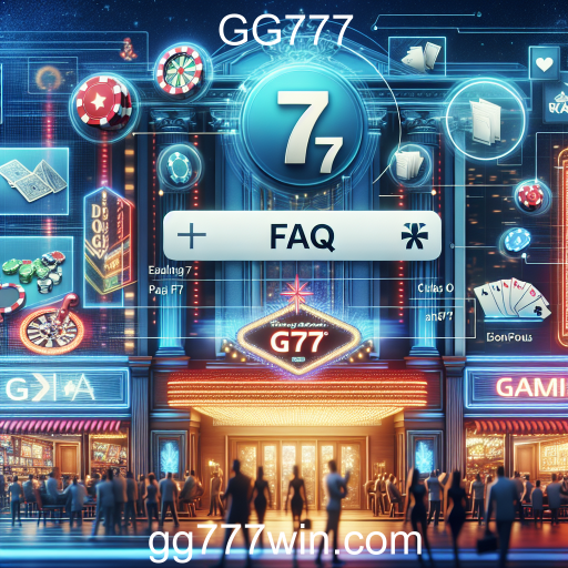 Explorando a Seção de 'Perguntas Frequentes' do GG777